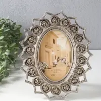 Фоторамка полистоун 10х15 см "Сплетение сердец" 20,7х1,9х24,9 см