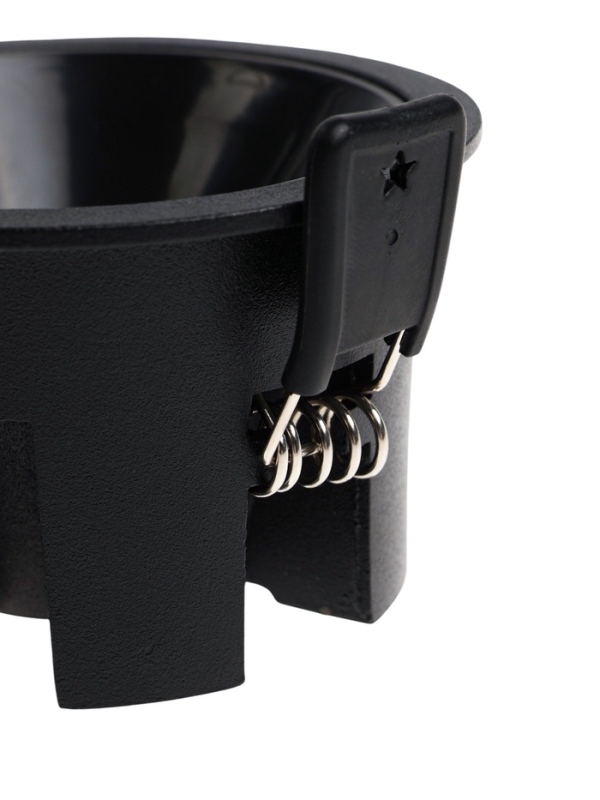 Светильник светодиодный встраиваемый, 12Вт, 6500К, с драйвером, D65, черный