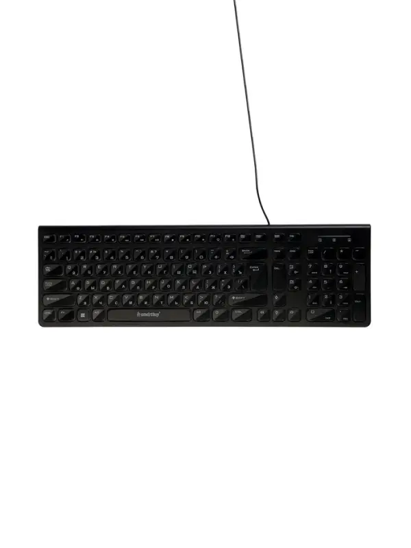 Клавиатура Smartbuy ONE 250, проводная, мембранная, 104 клавиши, USB, с подсветкой,чёрная Клавиатура Smartbuy ONE 250, проводная, мембранная, 104 клавиши, USB, с подсветкой,чёрная