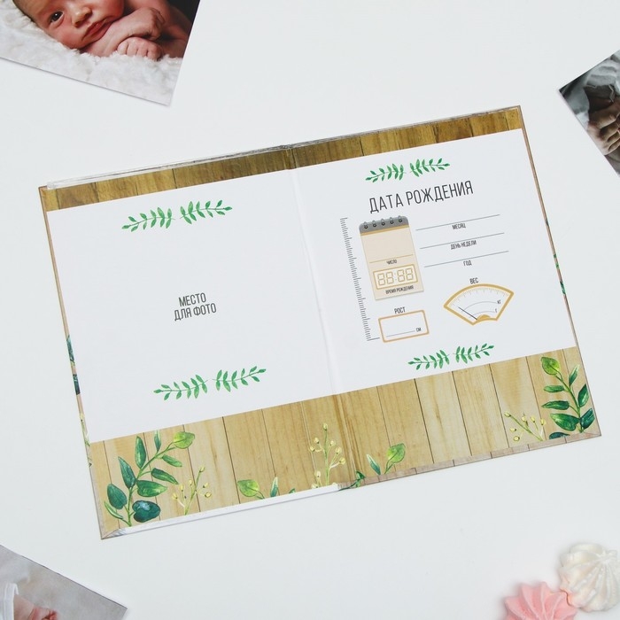 Папка для свидетельства о рождении «Миша», А5