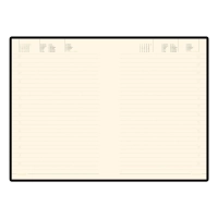 Ежедневник недатированный серый A5, TREND 3-516/02