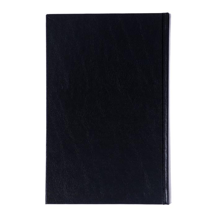 Ежедневник полудатированный на 4 года А5, 192 листа, обложка бумвинил, чёрный Ежедневник полудатированный на 4 года А5, 192 листа, обложка бумвинил, чёрный