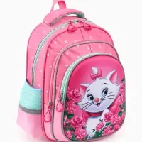 Рюкзак школьный с эргономичной спинкой &laquo;Коты&raquo;