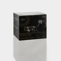 Набор для напитков Magistro &laquo;Льдинка&raquo;, 5 предметов: кувшин 1.6 л, 4 кружки 300 мл, стекло