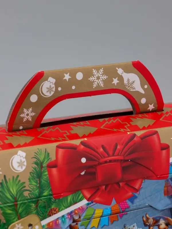 Коробка Новогодняя подарочная Коробка Новогодняя подарочная "Фотография" 26 х 19,5 х 7,5 см