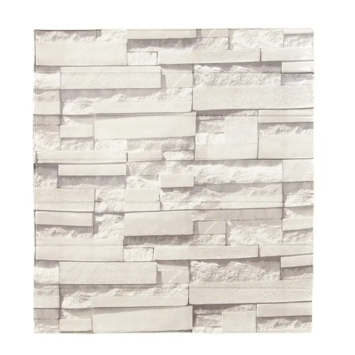 Панель ПВХ самоклеящаяся TAKE IT EASY &laquo;Сланец&raquo;, 690&times;700 мм, цвет серо - бежевый