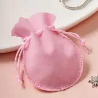 Мешочек бархатный, 7&times;9, розовый