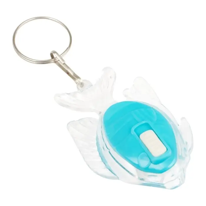 Фонарик брелок для ключей на кольце «Рыбка», 1 режим, 2×AG13, 3.5×5.5 см, МИКС Фонарик брелок для ключей на кольце «Рыбка», 1 режим, 2×AG13, 3.5×5.5 см, МИКС