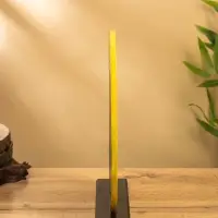 Сувенир "Яйцо" МДФ 25х6х30 см,  цв. жёлтый