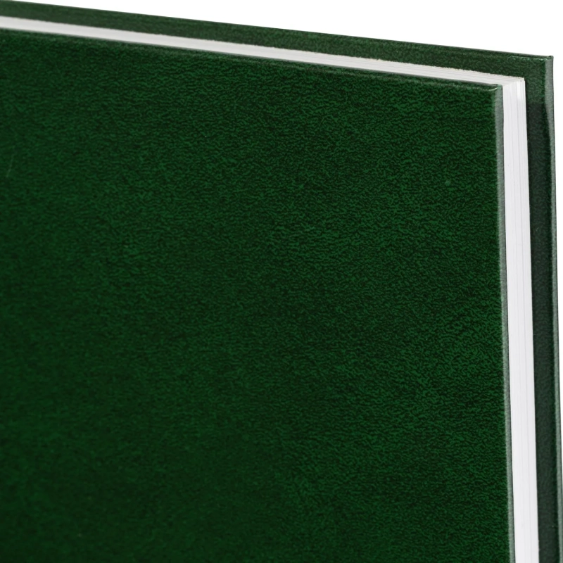 Ежедневник недатированный зелен,А5+ ,145х205мм,136л, Ideal 3-122/01 Д