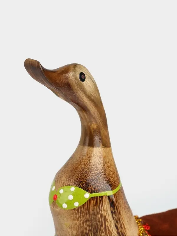 Сувенир &laquo;Утка в юбке&raquo;, 27 см, дерево