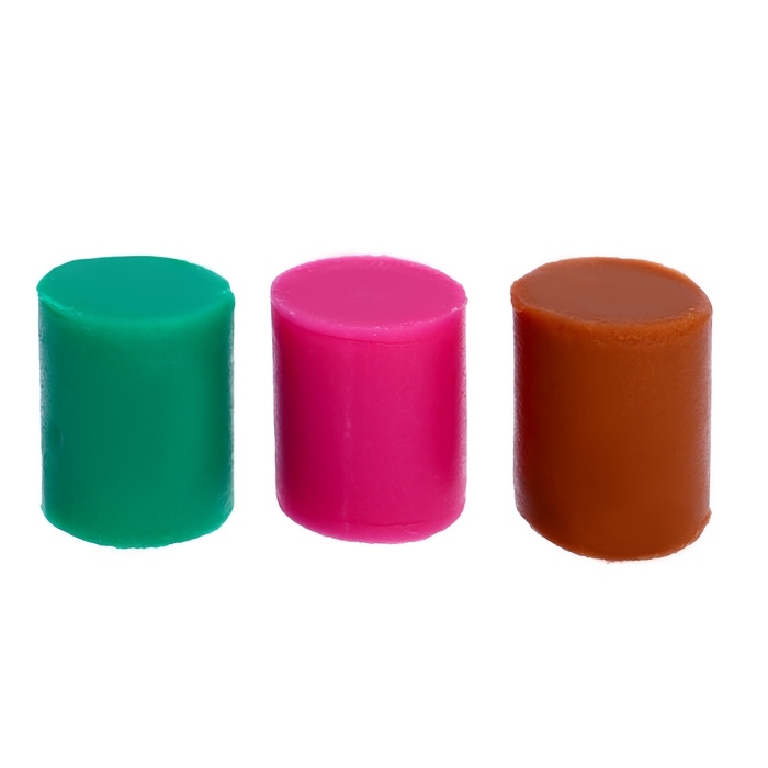 Набор для игры с мягким пластилином «Зверятки», 3 баночки с массой для лепки, 5 предметов Набор для игры с мягким пластилином «Зверятки», 3 баночки с массой для лепки, 5 предметов