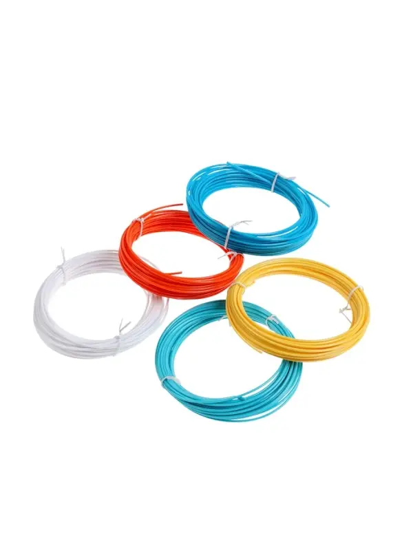 Пластик Luazon PLA-5, для 3D ручки, 5 цветов по 10 метров