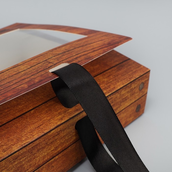 Коробка-фоторамка подарочная складная, упаковка, «Настоящему мужчине», 20 х 18 х 5 см Коробка-фоторамка подарочная складная, упаковка, «Настоящему мужчине», 20 х 18 х 5 см