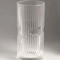 Ваза для цветов &laquo;Вигдис&raquo;, 24.5&times;12 см, стекло, прозрачная