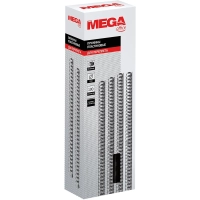 Пружины для переплета пластиковые  8мм черные 100шт/уп