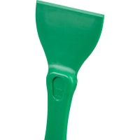 Скребок ручной пластмассовый, размер 205х76мм, зел