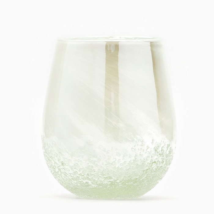 Ваза для цветов «Нежность» из цветного стекла 15×14×14 см Ваза для цветов «Нежность» из цветного стекла 15×14×14 см