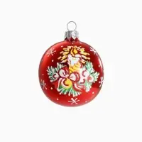 Ёлочные шары &laquo;Рождественские&raquo;, d=6 см, набор 5 шт., МИКС