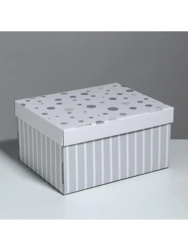 Коробка подарочная складная, упаковка, &laquo;Стильный дом&raquo;, 31&times;25.5&times;16 см