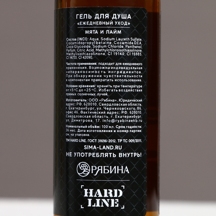 Гель для душа «Год сулит успех», 100 мл, аромат мяты и лайма, Новый Год Гель для душа «Год сулит успех», 100 мл, аромат мяты и лайма, Новый Год