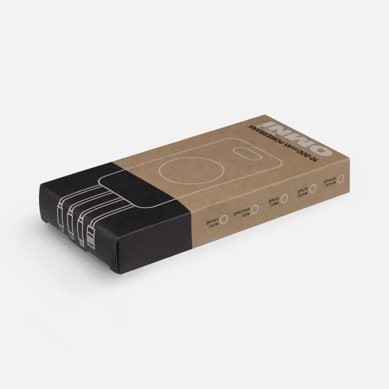 Аккумулятор Omni Qi 10000 мАч, ver.2, серый Аккумулятор Omni Qi 10000 мАч, ver.2, серый