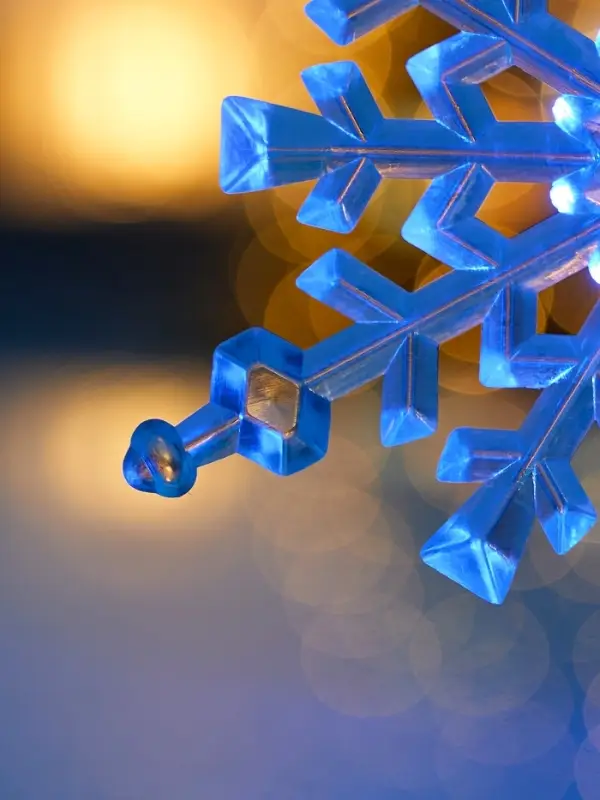 Подвеска светодиодная «Снежинка» 14 см, 1 LED, от батареек LR41×3, свечение RGB Подвеска светодиодная «Снежинка» 14 см, 1 LED, от батареек LR41×3, свечение RGB