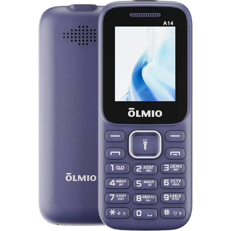 Мобильный телефон Olmio A14 (синий)