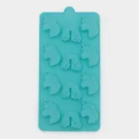 Форма для шоколада Доляна &laquo;Сказка.Пони&raquo;, силикон, 22&times;10.7&times;1.5 см, 12 ячеек, МИКС