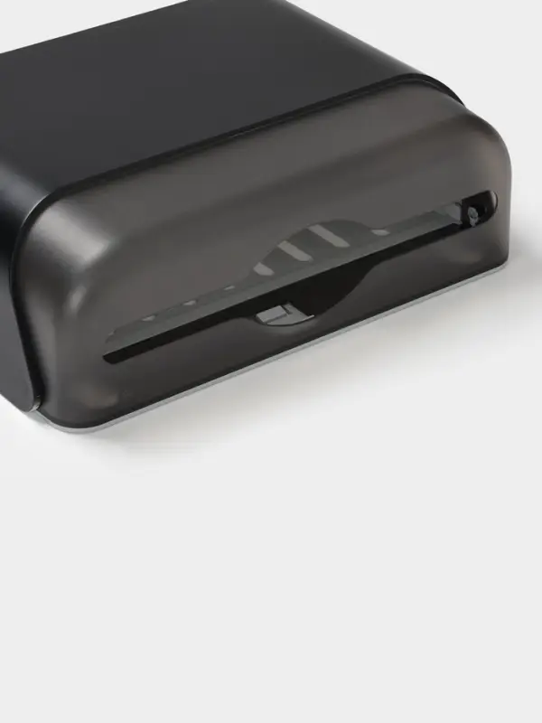 Диспенсер для бумажных полотенец в листах SAVANNA, пластик, чёрный