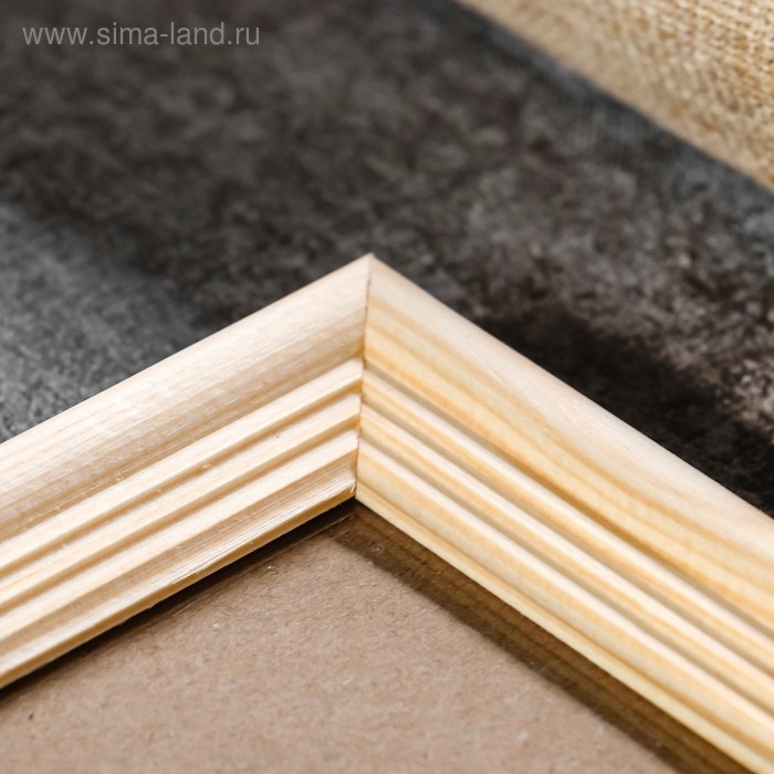 Фоторамка с 20 20х20 см, белое дерево Фоторамка с 20 20х20 см, белое дерево