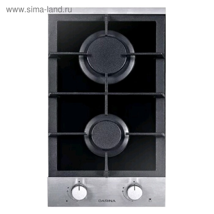 Варочная поверхность Darina 1T2 C524 Х1, газовая, 2 конфорки, 29 см, цвет нерж.сталь Варочная поверхность Darina 1T2 C524 Х1, газовая, 2 конфорки, 29 см, цвет нерж.сталь