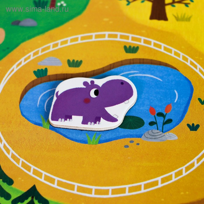 Конструктор магнитный «Зоопарк» Конструктор магнитный «Зоопарк»