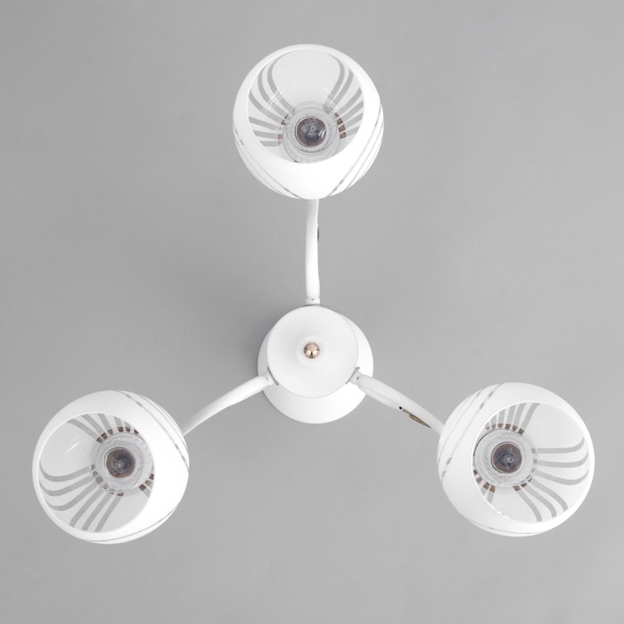 Люстра Люстра "Люси" 3х60Вт Е27 Античная бронза 60х60х29см