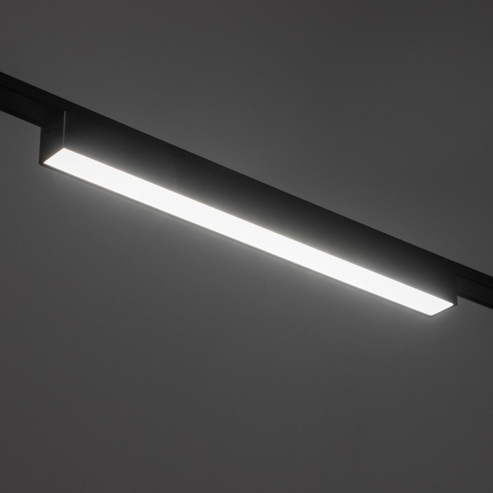 Светильник трековый ULTRA Светильник трековый ULTRA "Линия" LED 10Вт 3000K-5700К CRI90 черный 31,5х2,6х2,4см