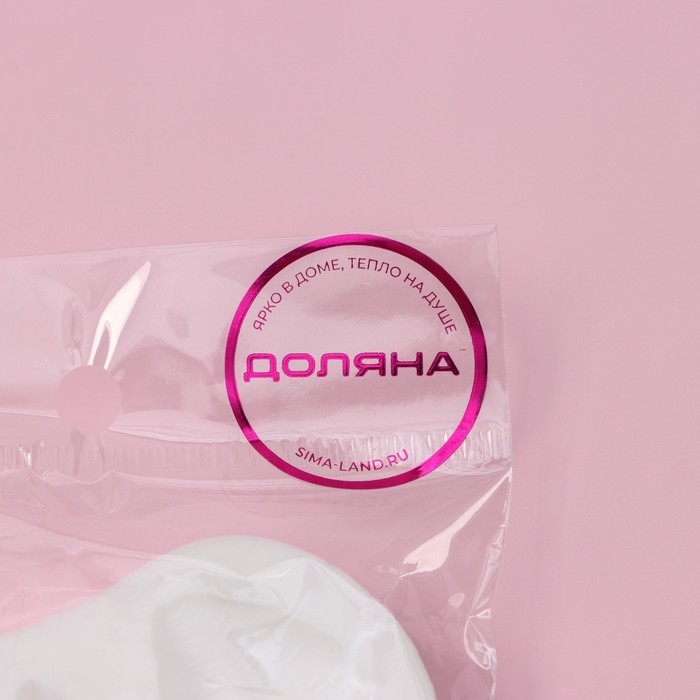 Молд Доляна «Губы», 8,5×8×1,5 см , цвет белый Молд Доляна «Губы», 8,5×8×1,5 см , цвет белый