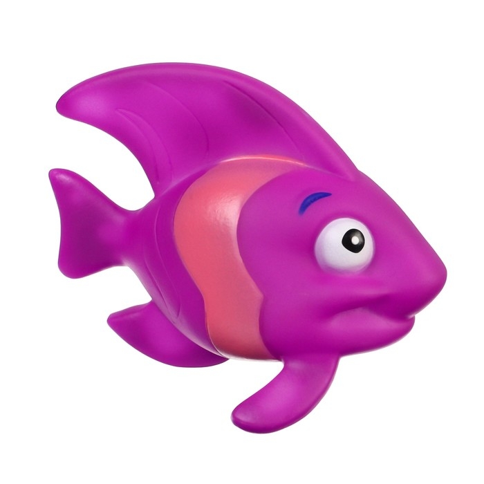 Набор резиновых игрушек для ванны «Морские рыбки», 8 см, с пищалкой, 4 шт, виды МИКС, Крошка Я Набор резиновых игрушек для ванны «Морские рыбки», 8 см, с пищалкой, 4 шт, виды МИКС, Крошка Я