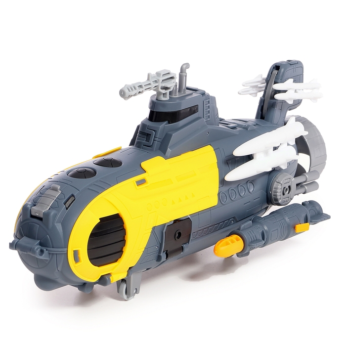 Парковка &laquo;Военная субмарина&raquo;, с 5 машинками