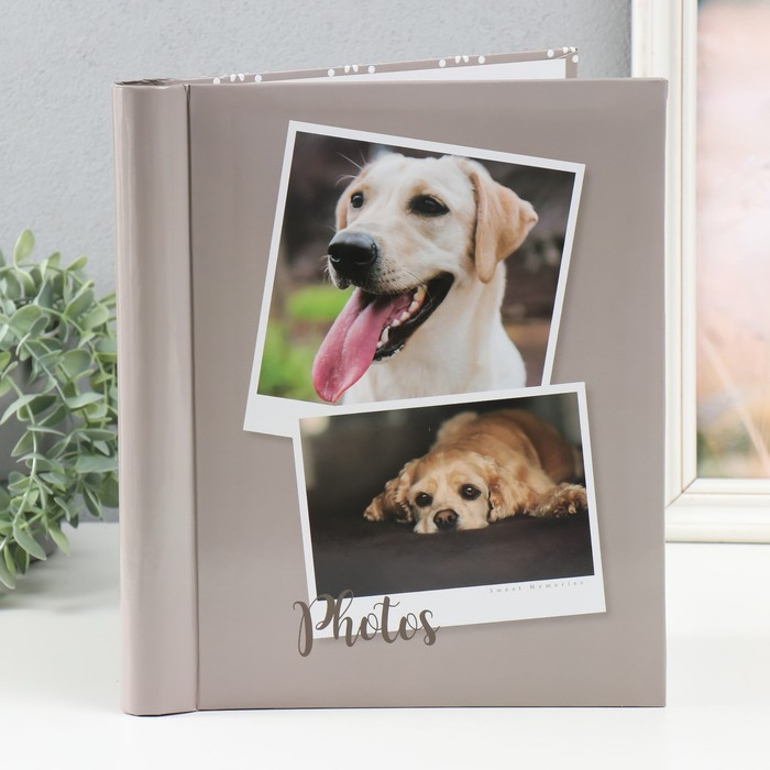 Фотоальбом 20 магнитных листов (40стр) Фотоальбом 20 магнитных листов (40стр) "Собачки" 23х28 см