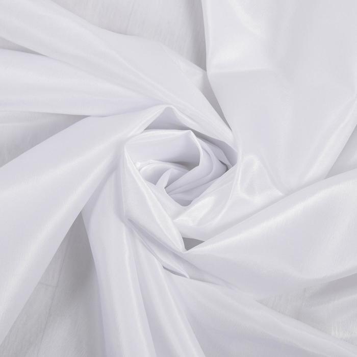 Штора для ванны SAVANNA «Классика» с люверсами, 180×200 см, цвет белый