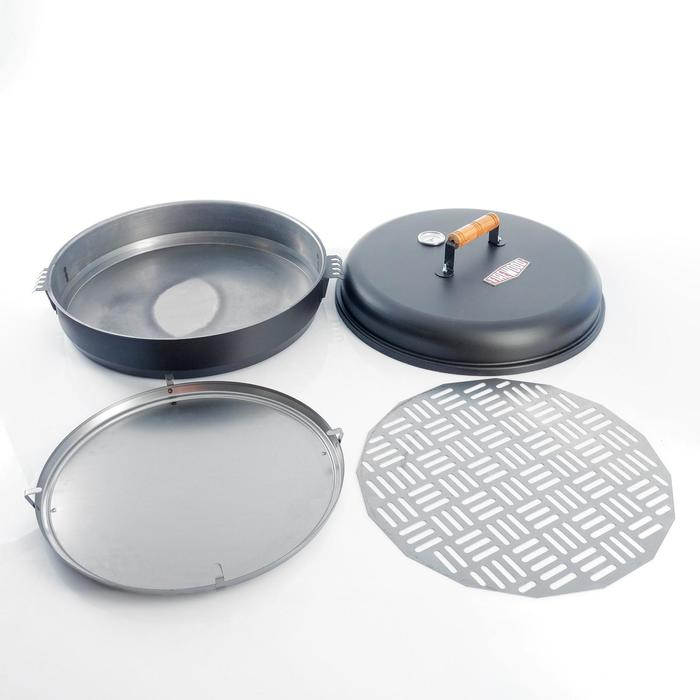 Коптильня круглая Коптильня круглая "FIREWOOD" большая, 45*15 см