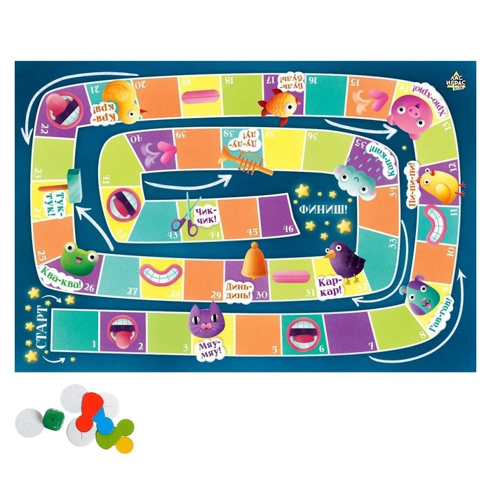 Настольная игра «игра-бродилка» логопедическая Настольная игра «игра-бродилка» логопедическая