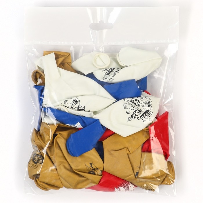 Шар воздушный Шар воздушный "Супер-герои", 12 дюйм, латексный,25 штук, Мстители