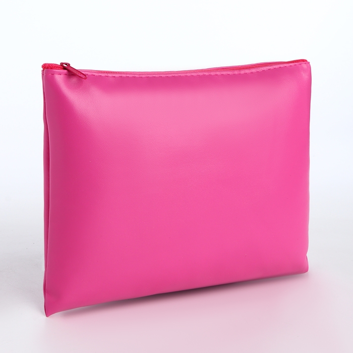 Косметичка на молнии, цвет розовый Косметичка на молнии, цвет розовый