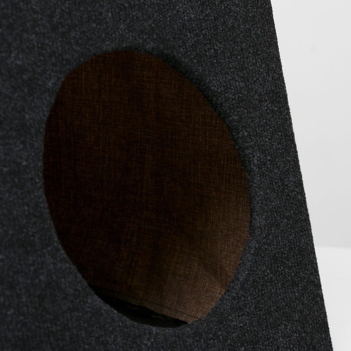 Дом для кошек с когтеточкой, раскладной, 51 х 35,5 х 73 см, микс Дом для кошек с когтеточкой, раскладной, 51 х 35,5 х 73 см, микс