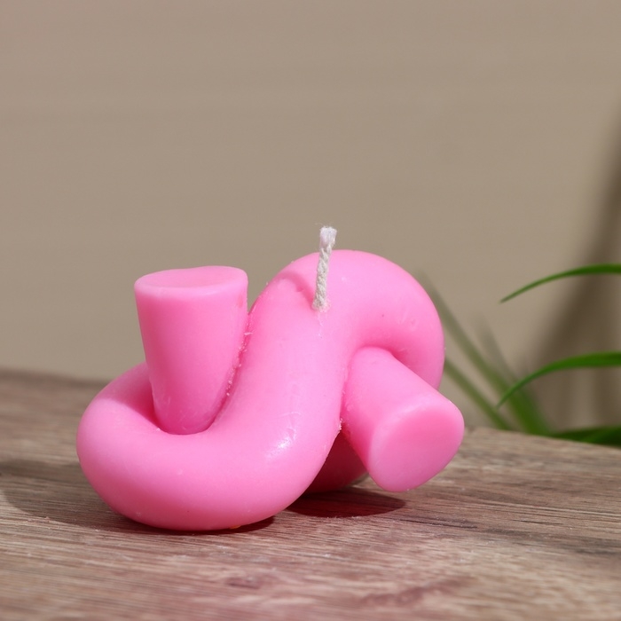 Свеча  Свеча "Узелок" 8х5х5 см, соевый воск МИКС