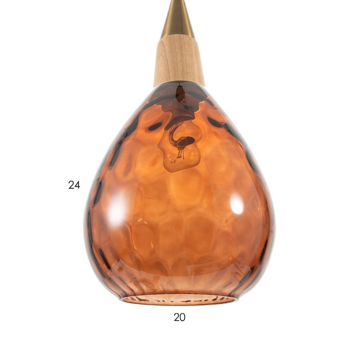 Светильник BayerLux Светильник BayerLux "Бачеири" E27 40Вт черный-кофе 20х20х38-138 см