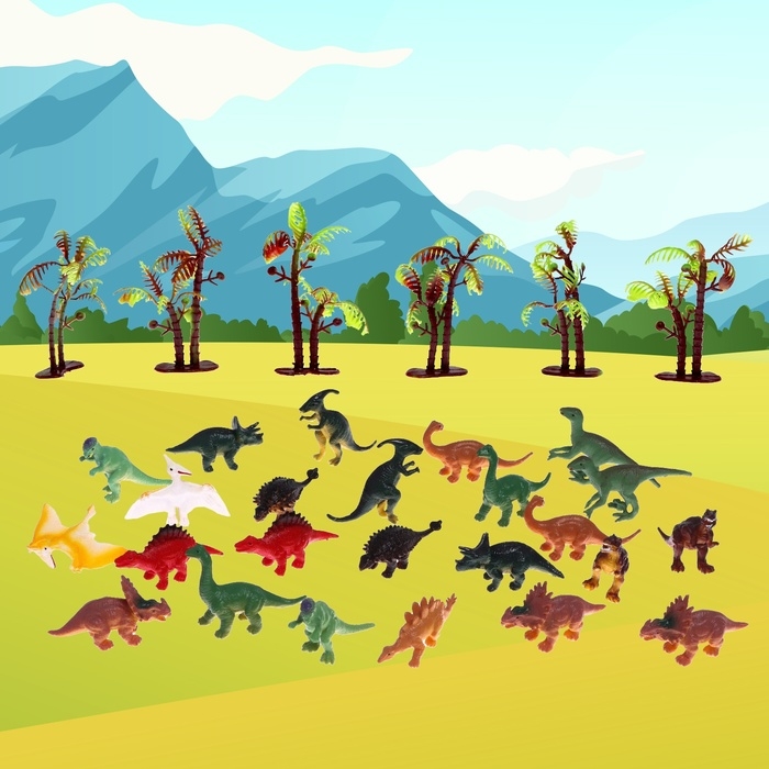 Набор животных «Парк юрского периода»