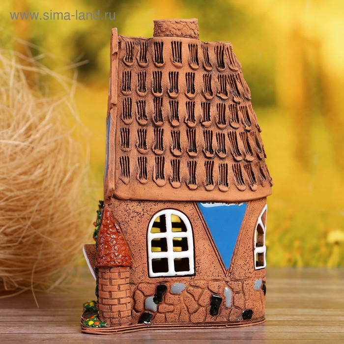 Аромалампа Домик «Краб», 18 см, ручная работа, микс Аромалампа Домик «Краб», 18 см, ручная работа, микс