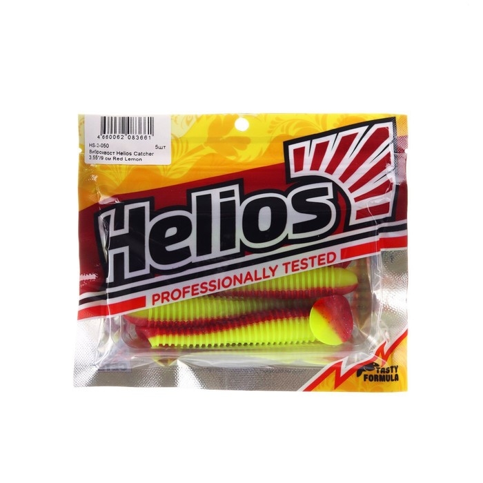 Виброхвост Helios Catcher Red Lemon, 9 см, 5 шт. (HS-2-050) Виброхвост Helios Catcher Red Lemon, 9 см, 5 шт. (HS-2-050)